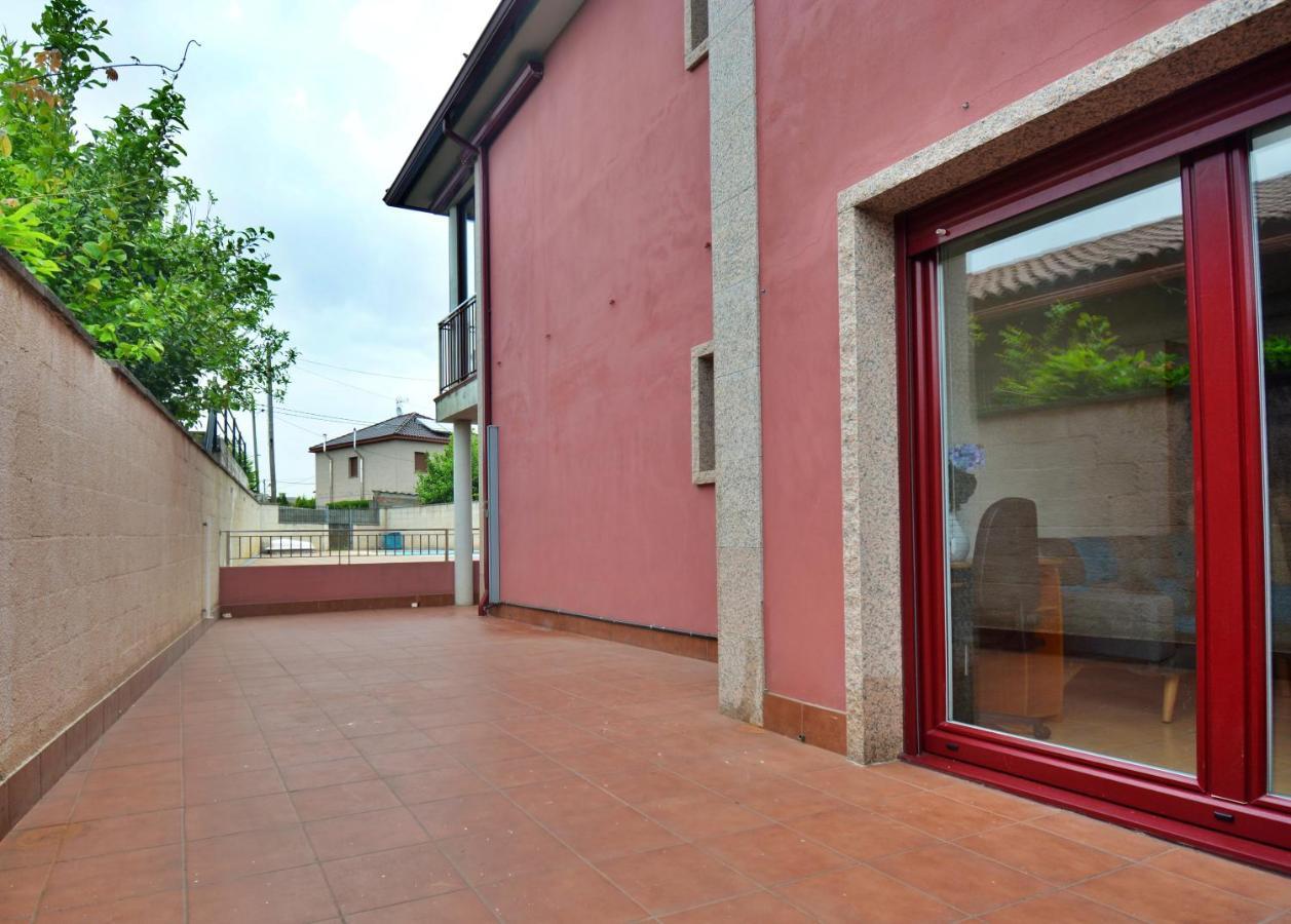 Apartamento con piscina próximo a Sanxenxo Exterior foto